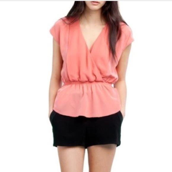 ARITZIA Wilfred  100% Silk Dance Hall Blou… - Picture 2 of 14